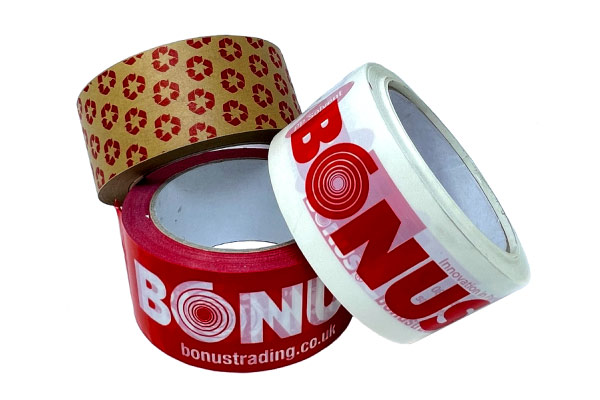 Custom bespoke packing tape