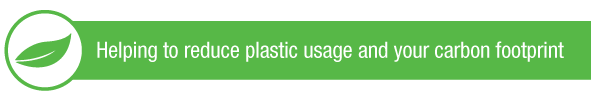 Reduce plastic use