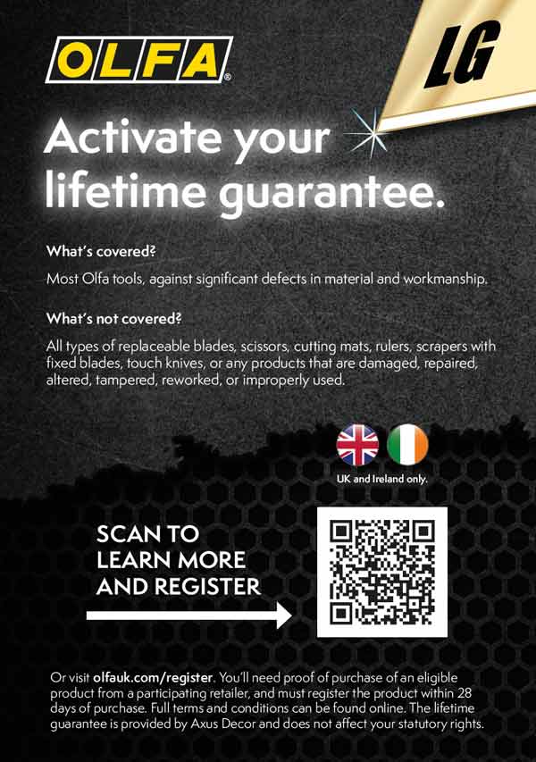 Olfa Guarantee