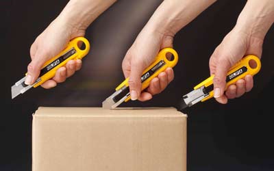Olfa knife cutter features