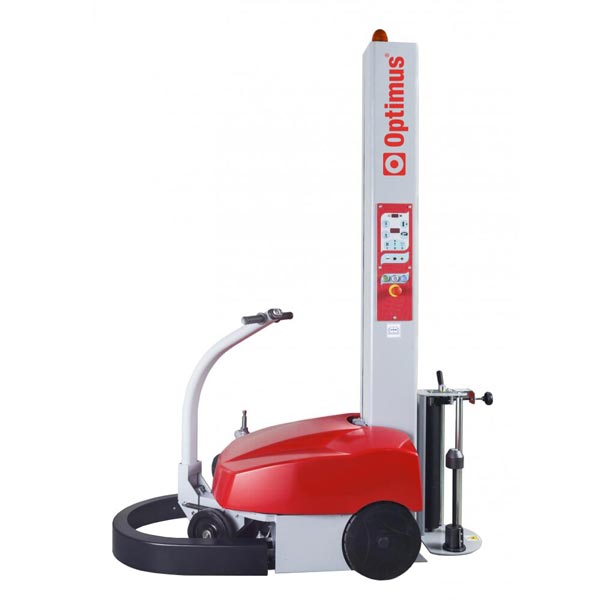 Pallet wrapper machine Optimus robot