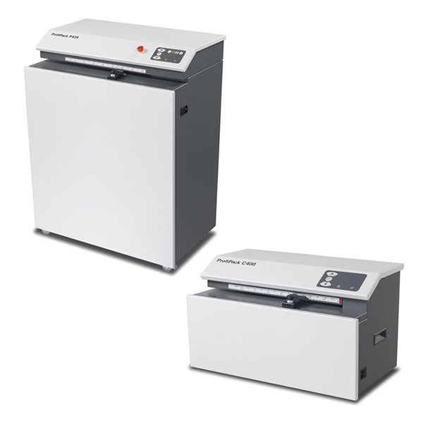 Shredders for packaging