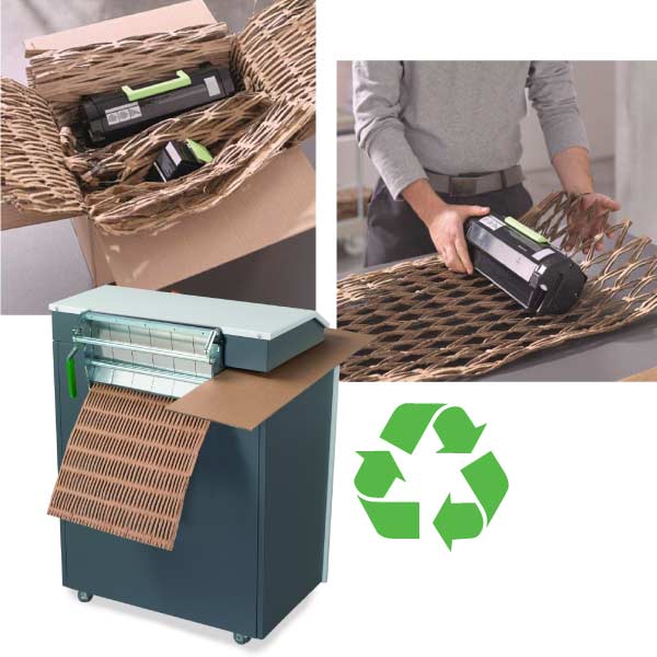 Shredders eco packaging