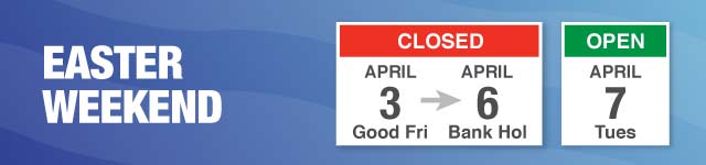 Easter closing
