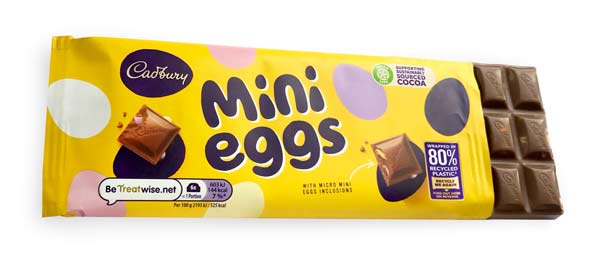 Mini eggs bar
