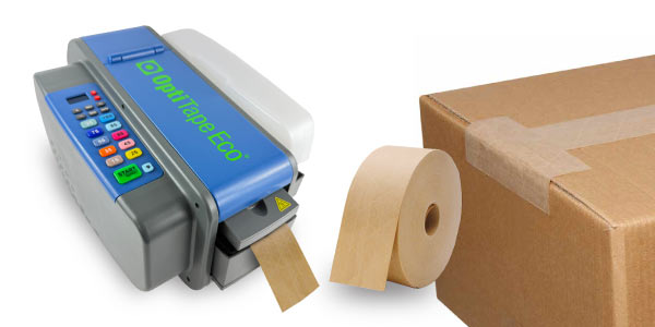 OptiTape gummed paper tape dispenser