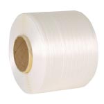 Bale press strapping