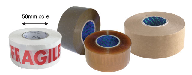 50mm core tapes e-tape