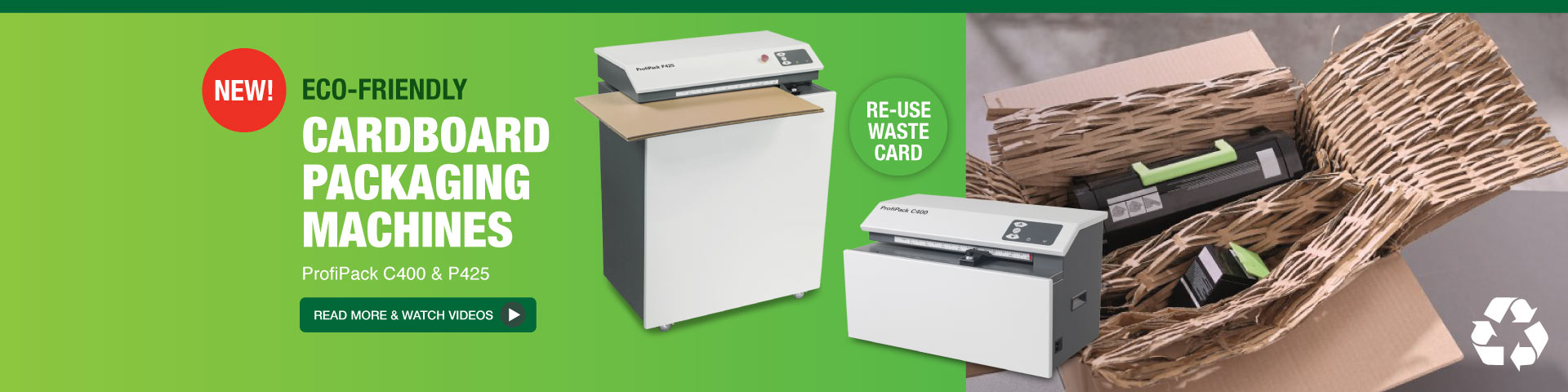 ProfiPack eco void fill packaging shredders